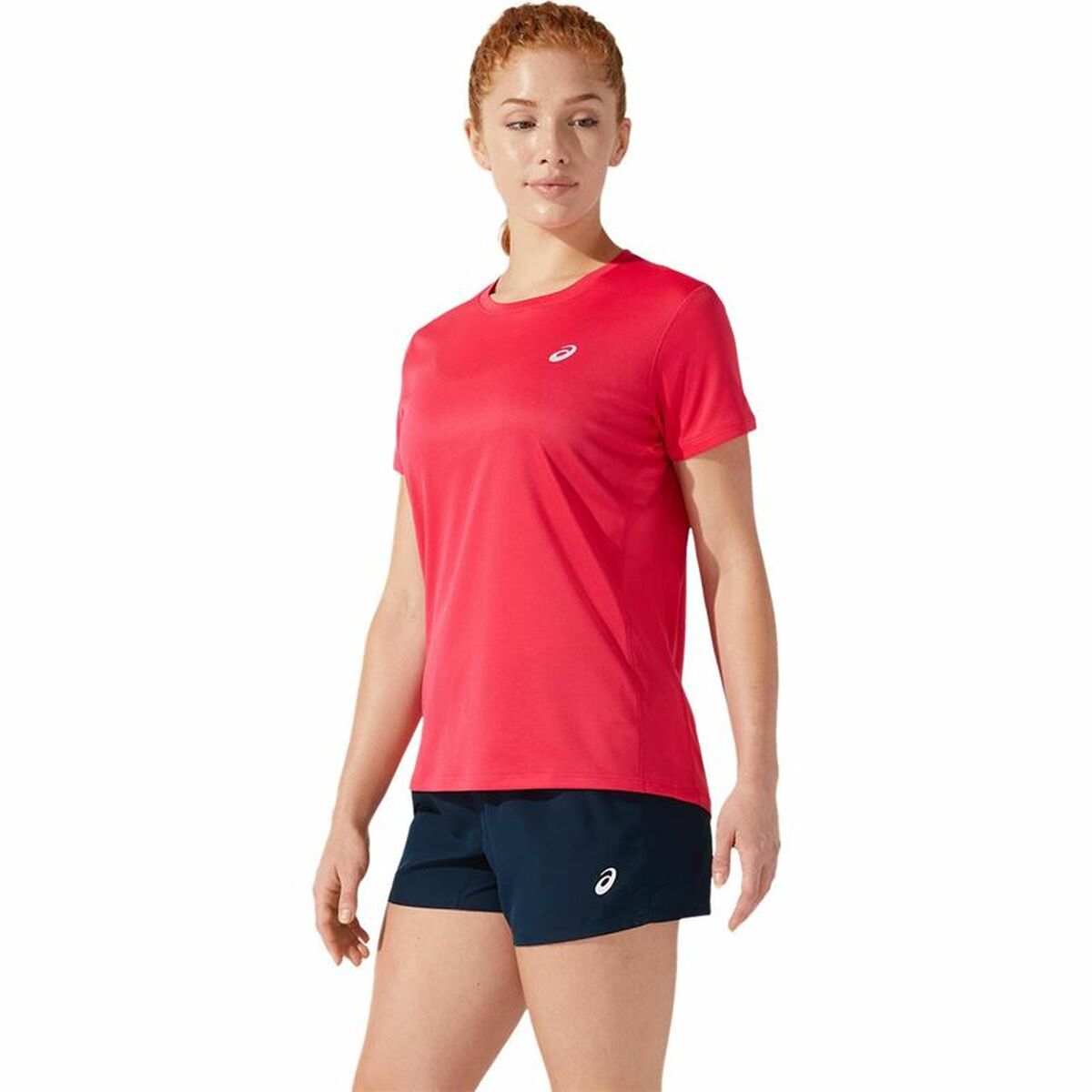 Women’s Short Sleeve T-Shirt Asics Core-Sports | Fitness > Sports material and equipment > Sports t-shirts-Asics-XS-Urbanheer