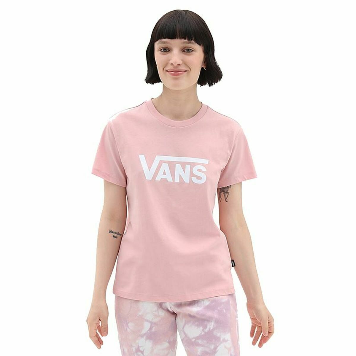 Women’s Short Sleeve T-Shirt Vans Drop V-Fashion | Accessories > Clothes and Shoes > T-shirts-Vans-S-Urbanheer