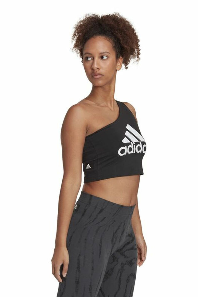 Women’s Sports Top Adidas Future Icons Badge Black-Sports | Fitness > Sports material and equipment > Sports t-shirts-Adidas-Urbanheer
