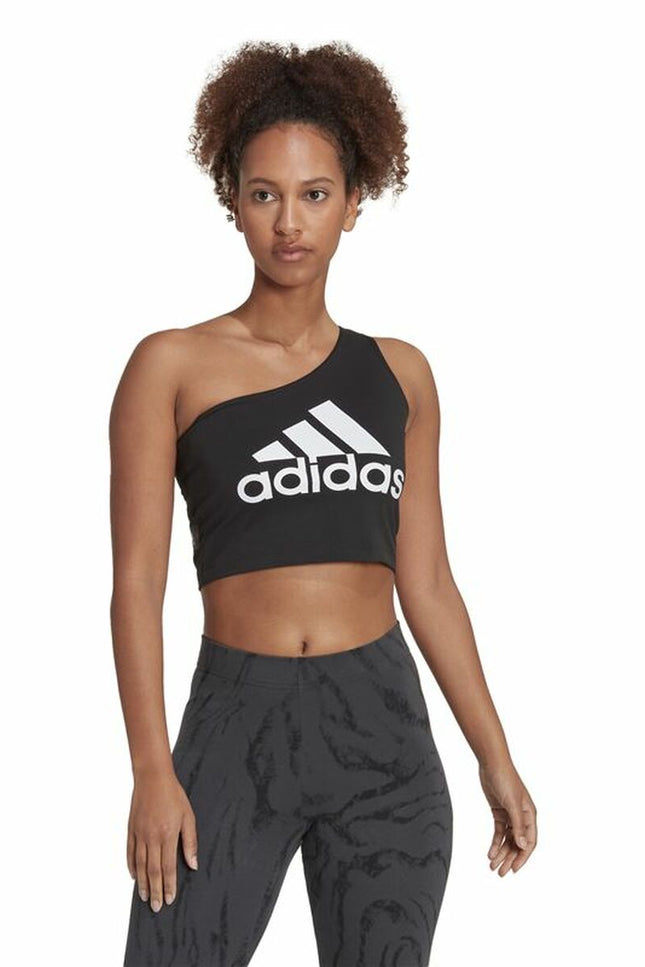 Women’s Sports Top Adidas Future Icons Badge Black-Sports | Fitness > Sports material and equipment > Sports t-shirts-Adidas-Urbanheer