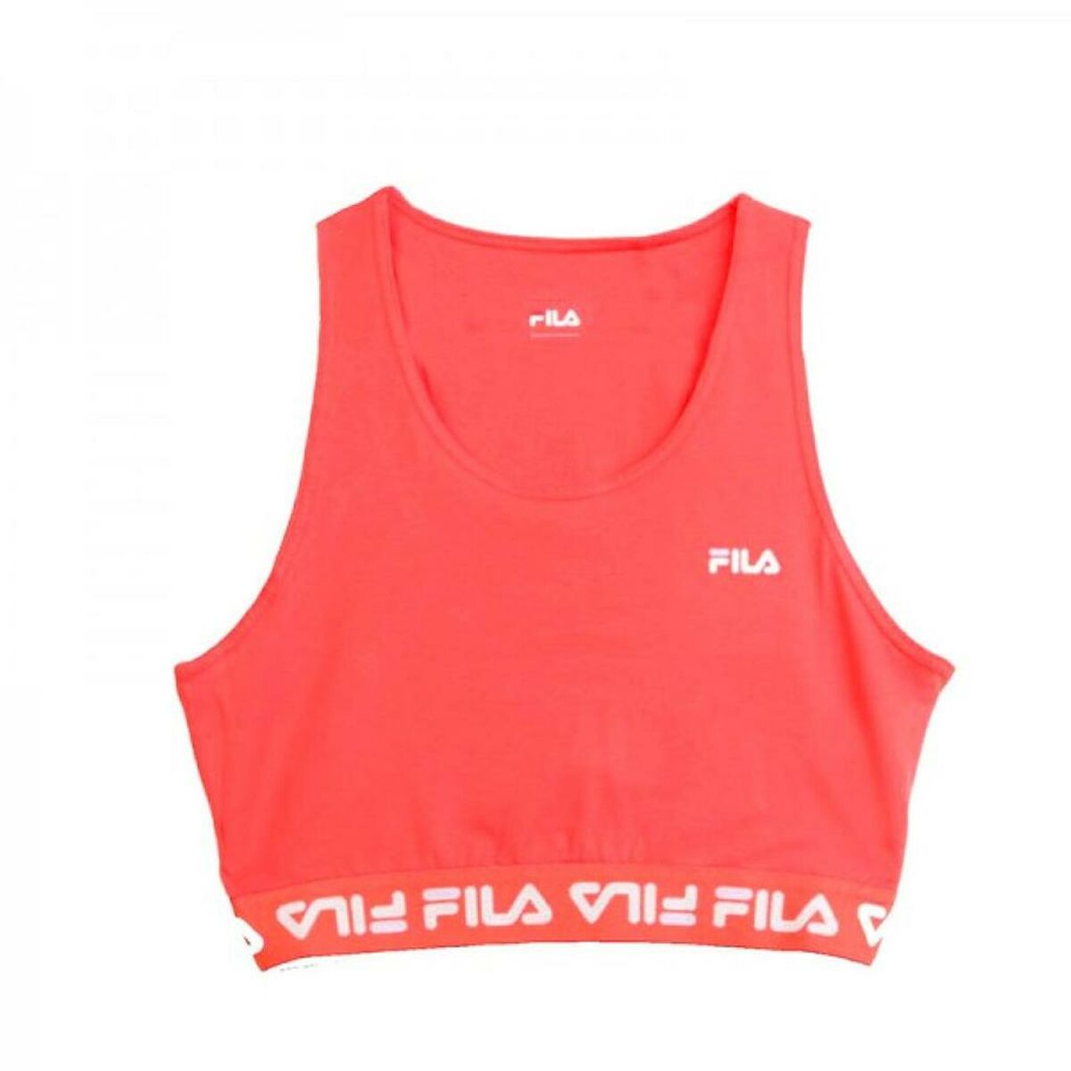 Women’s Sports Top Fila FAW0535 30037 Red-Sports | Fitness > Sports material and equipment > Sports bras-Fila-S-Urbanheer