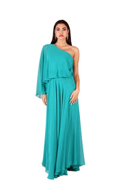 Women's Suit Green-Dress-Kuea Italian Style-44-Green-Urbanheer