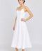 Women’s White Linen Slip Dress