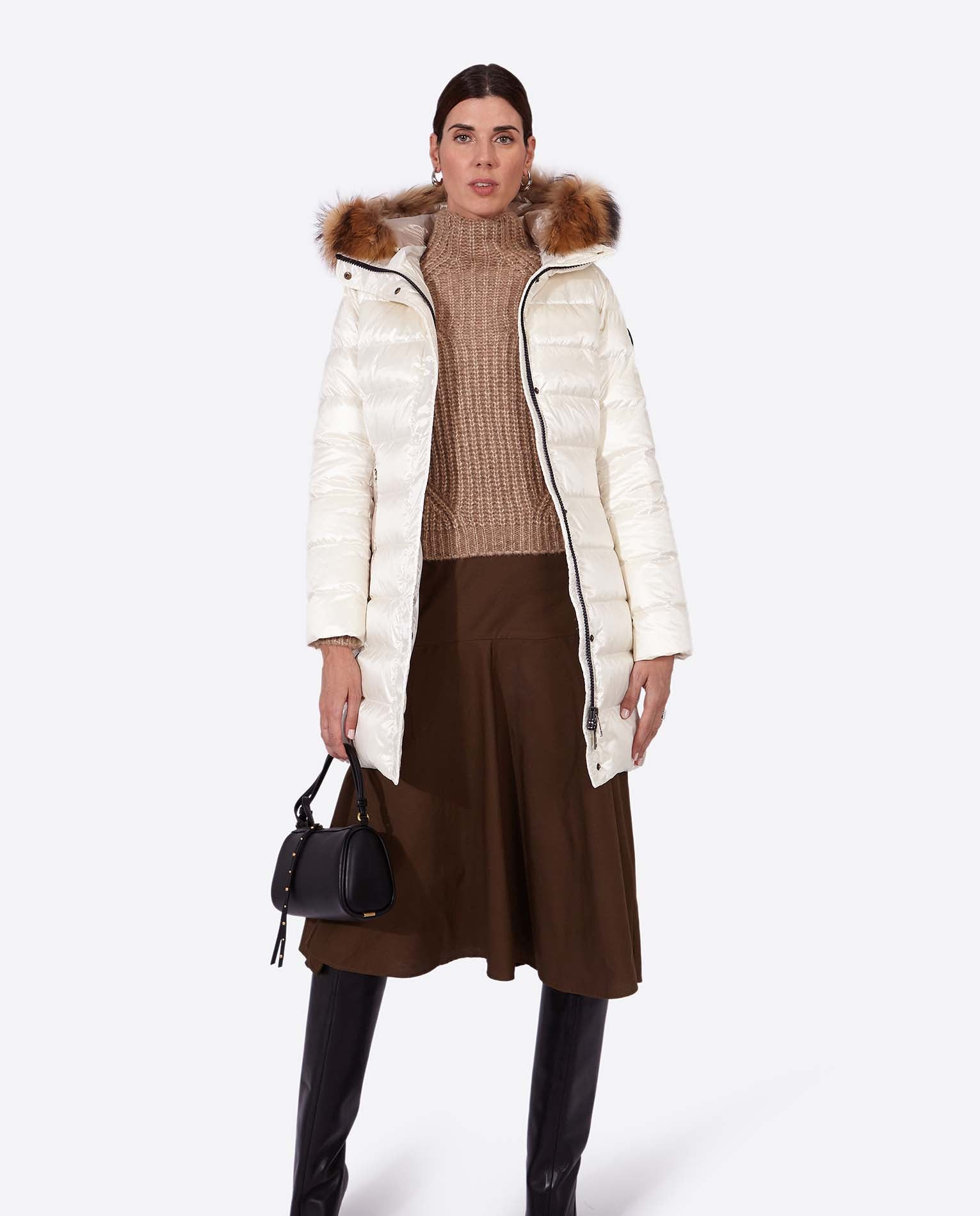 Women's down jacket ADA Nacre-Jacket-Henry Arroway-XS-Nacre-Urbanheer