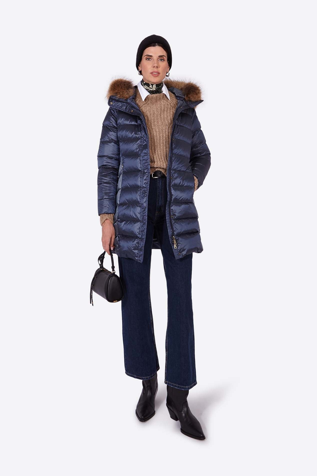 Women's down jacket ADA Navy-Jacket-Henry Arroway-S-Navy-Urbanheer