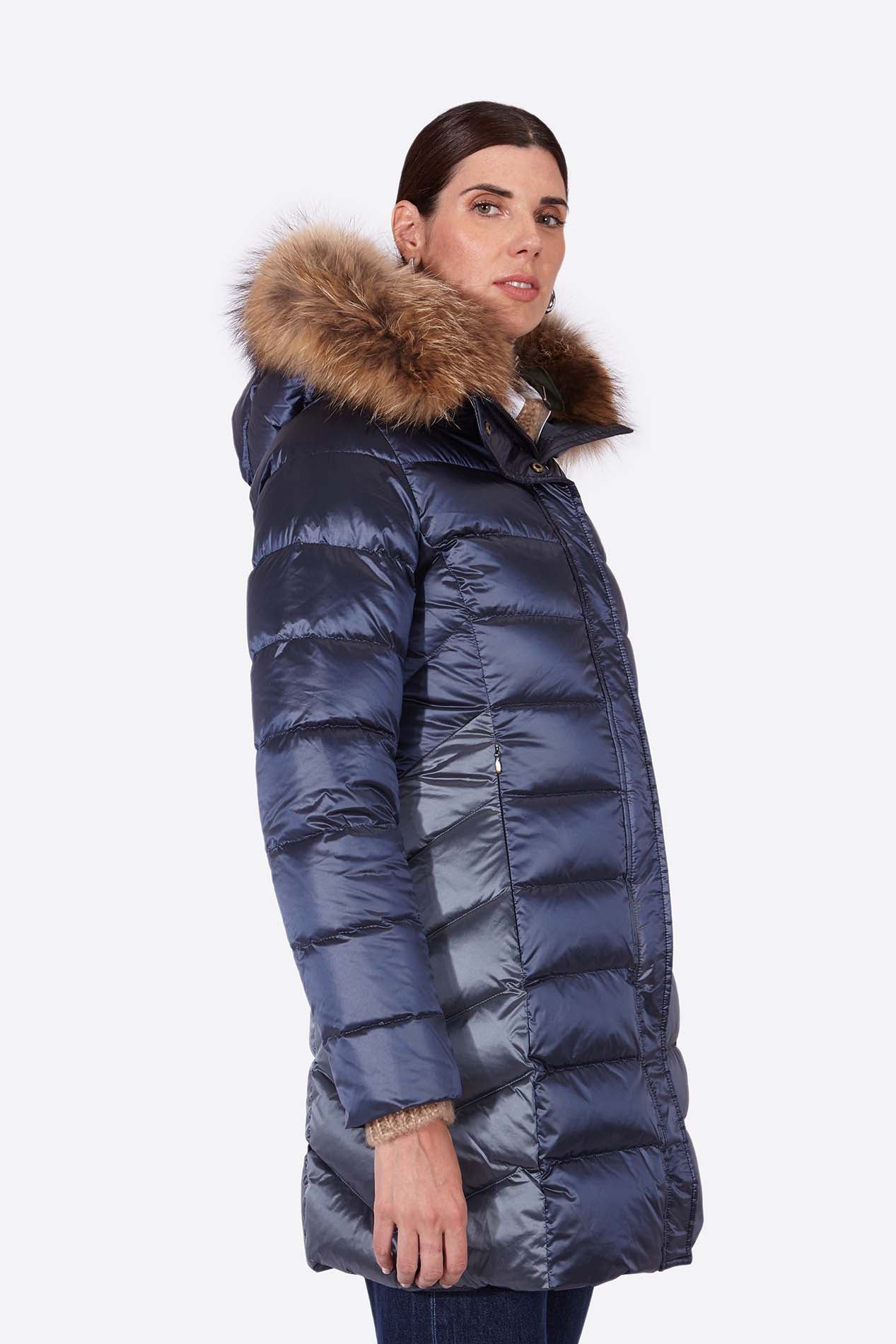 Women's down jacket ADA Navy-Jacket-Henry Arroway-S-Navy-Urbanheer