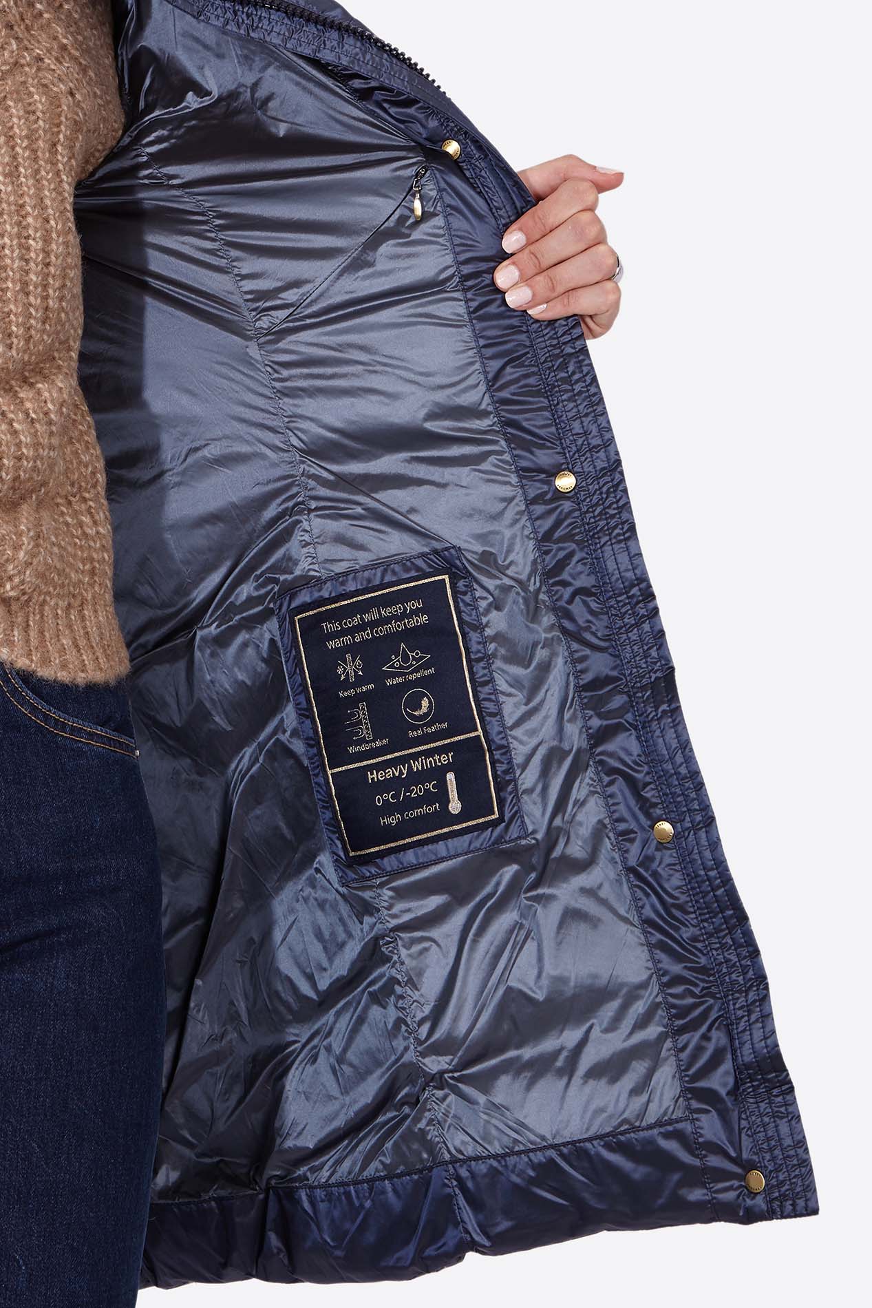 Women's down jacket ADA Navy-Jacket-Henry Arroway-S-Navy-Urbanheer