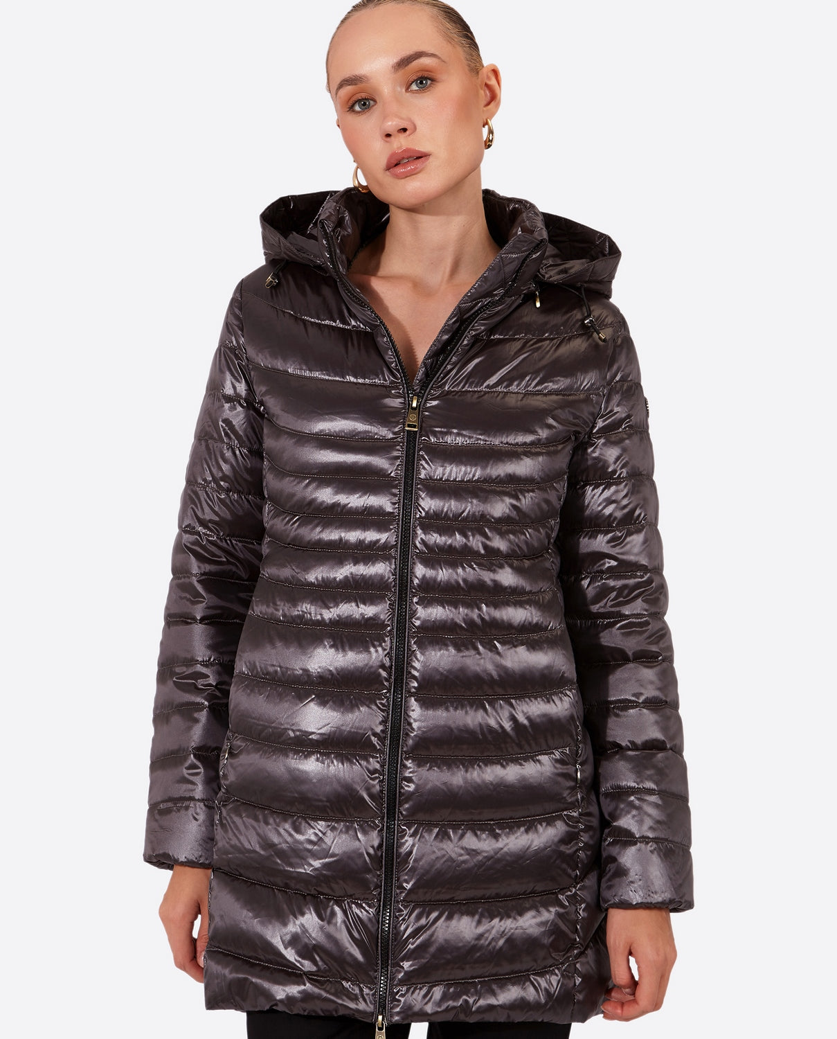Women's down jacket CRIS Anthracite-Jacket-Henry Arroway-XS-Steel Blue-Urbanheer