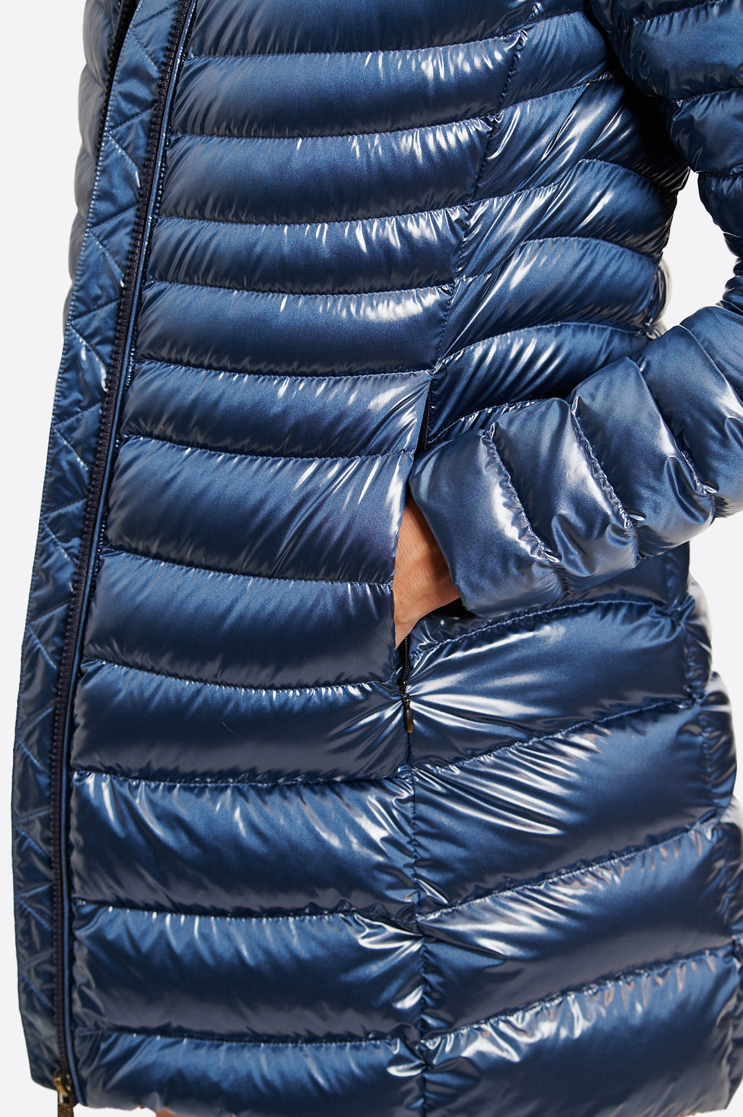 Women's down jacket CRIS Azul Acero-Jacket-Henry Arroway-XS-Azul Acero-Urbanheer