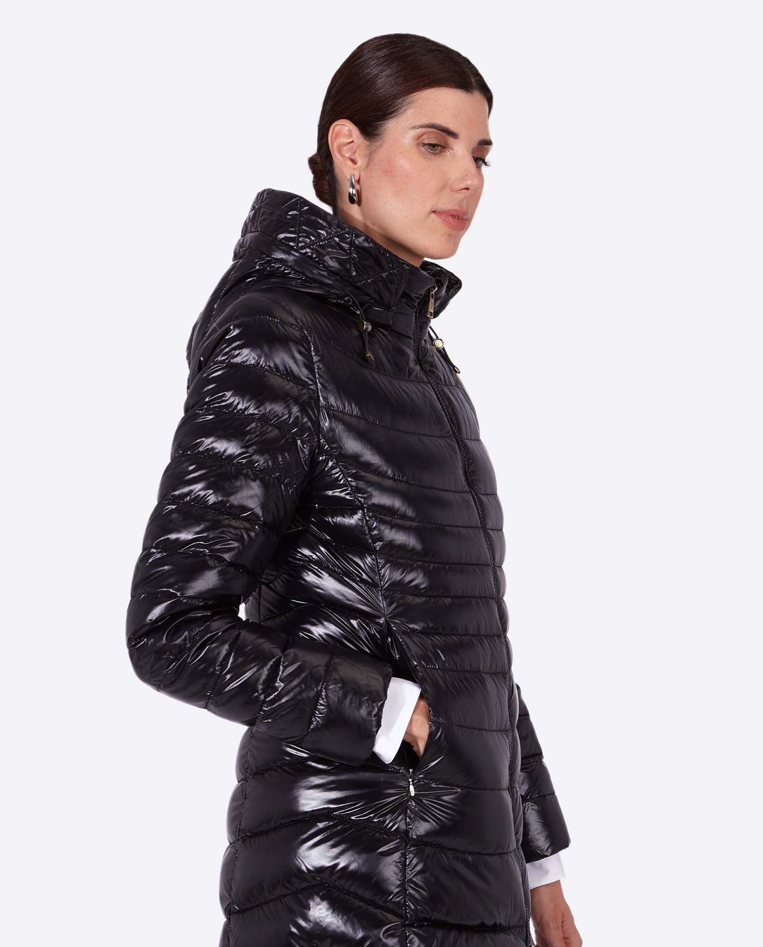 Women's down jacket CRIS Black/c-Jacket-Henry Arroway-XS-Black/c-Urbanheer