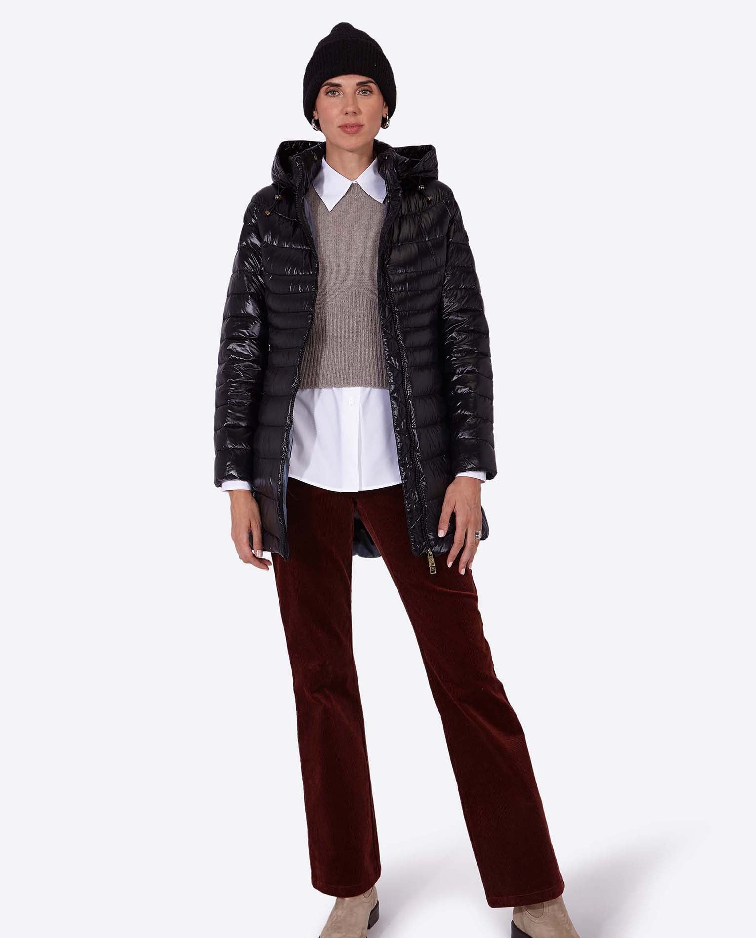 Women's down jacket CRIS Black/c-Jacket-Henry Arroway-XS-Black/c-Urbanheer