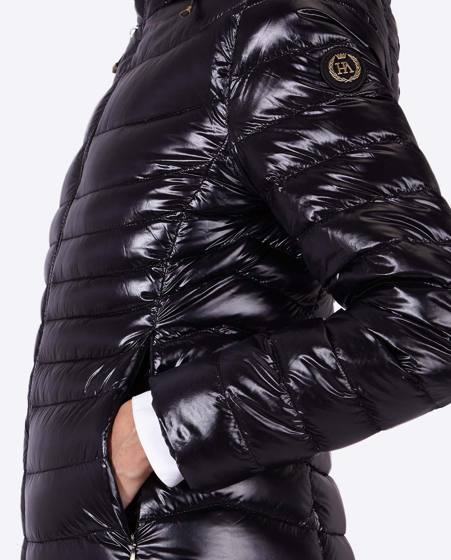 Women's down jacket CRIS Black/c-Jacket-Henry Arroway-XS-Black/c-Urbanheer