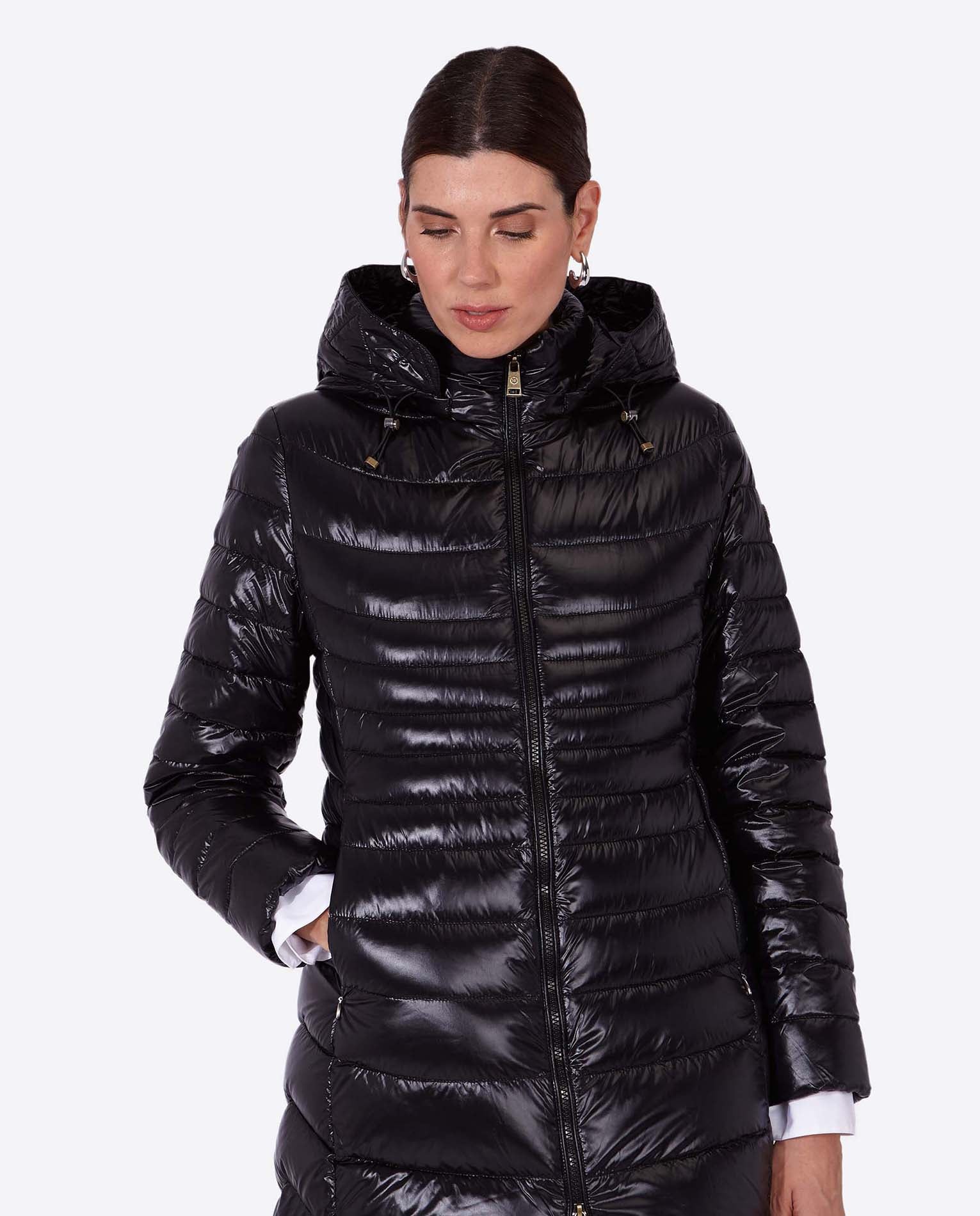 Women's down jacket CRIS Black/c-Jacket-Henry Arroway-XS-Black/c-Urbanheer