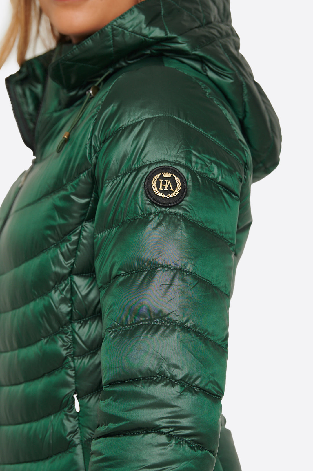 Women's down jacket CRIS Green Forest-Jacket-Henry Arroway-XS-Green Forest-Urbanheer