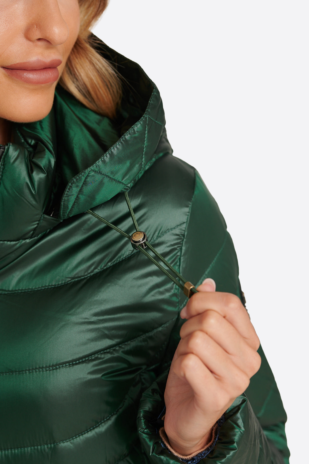 Women's down jacket CRIS Green Forest-Jacket-Henry Arroway-XS-Green Forest-Urbanheer