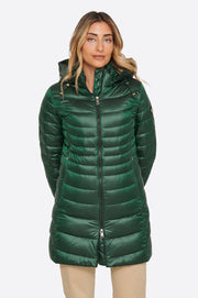 Women's down jacket CRIS Green Forest-Jacket-Henry Arroway-XS-Green Forest-Urbanheer