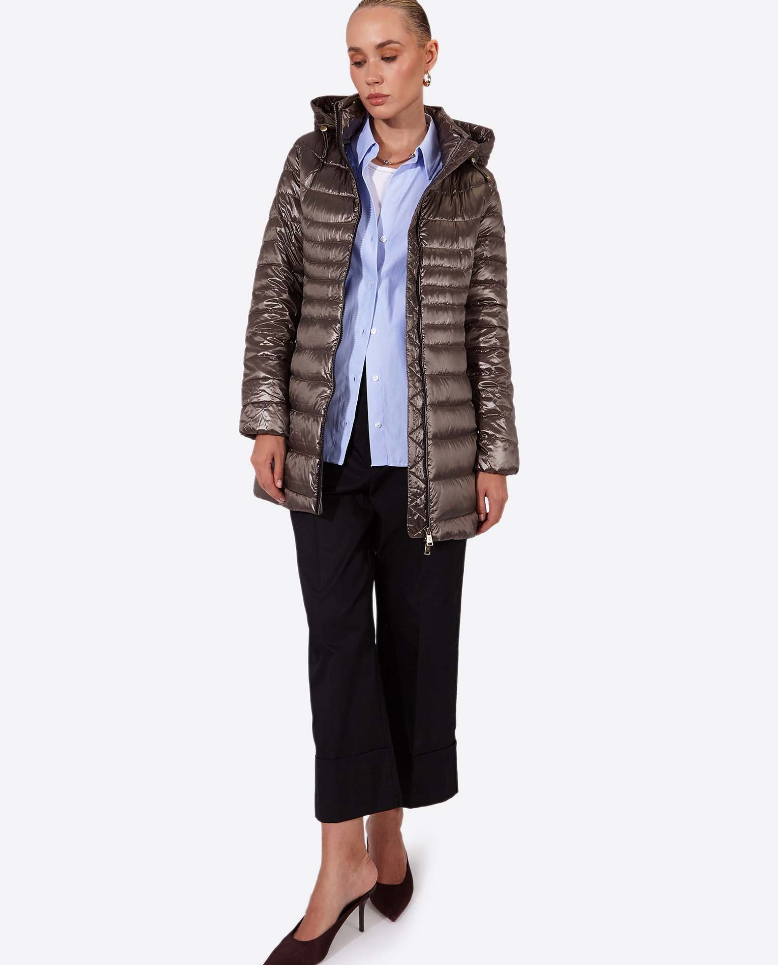 Women's down jacket CRIS Mink-Jacket-Henry Arroway-XS-Mink/c-Urbanheer