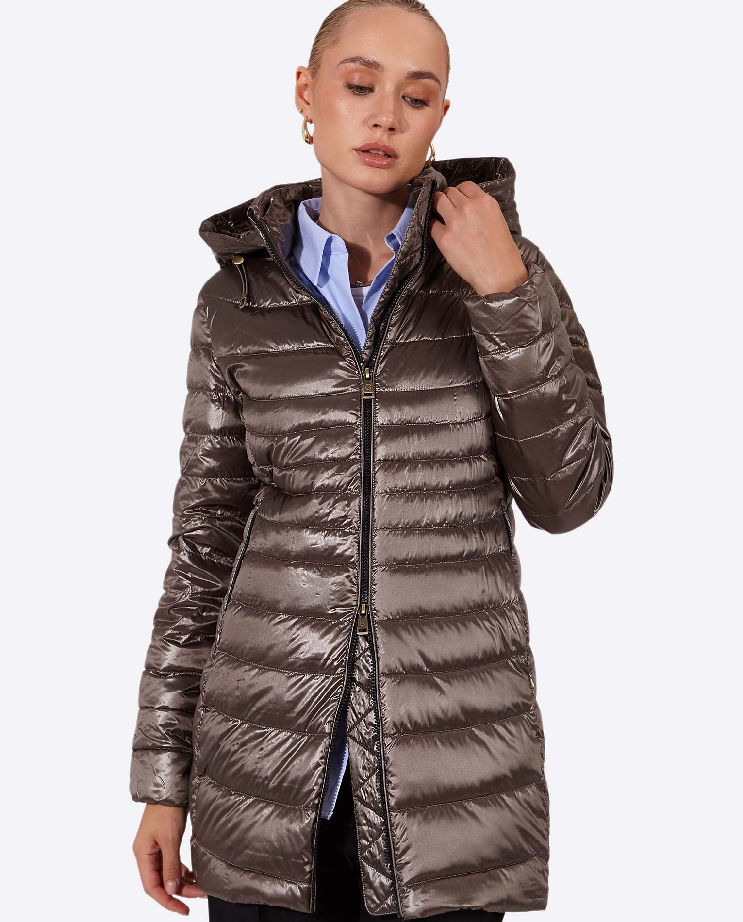 Women's down jacket CRIS Mink-Jacket-Henry Arroway-XS-Mink/c-Urbanheer