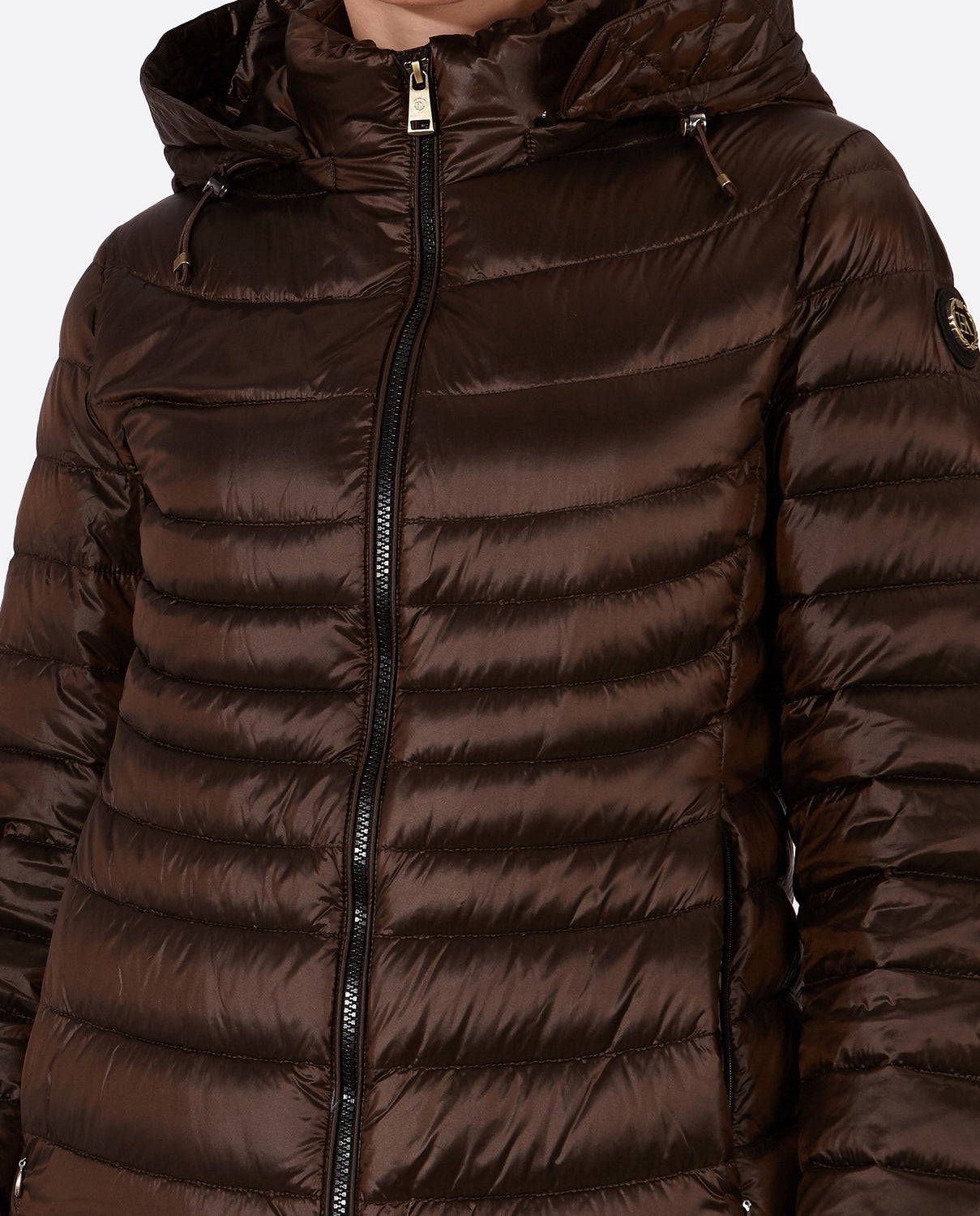 Women's down jacket CRIS Moka-Jacket-Henry Arroway-XS-Moka/c-Urbanheer