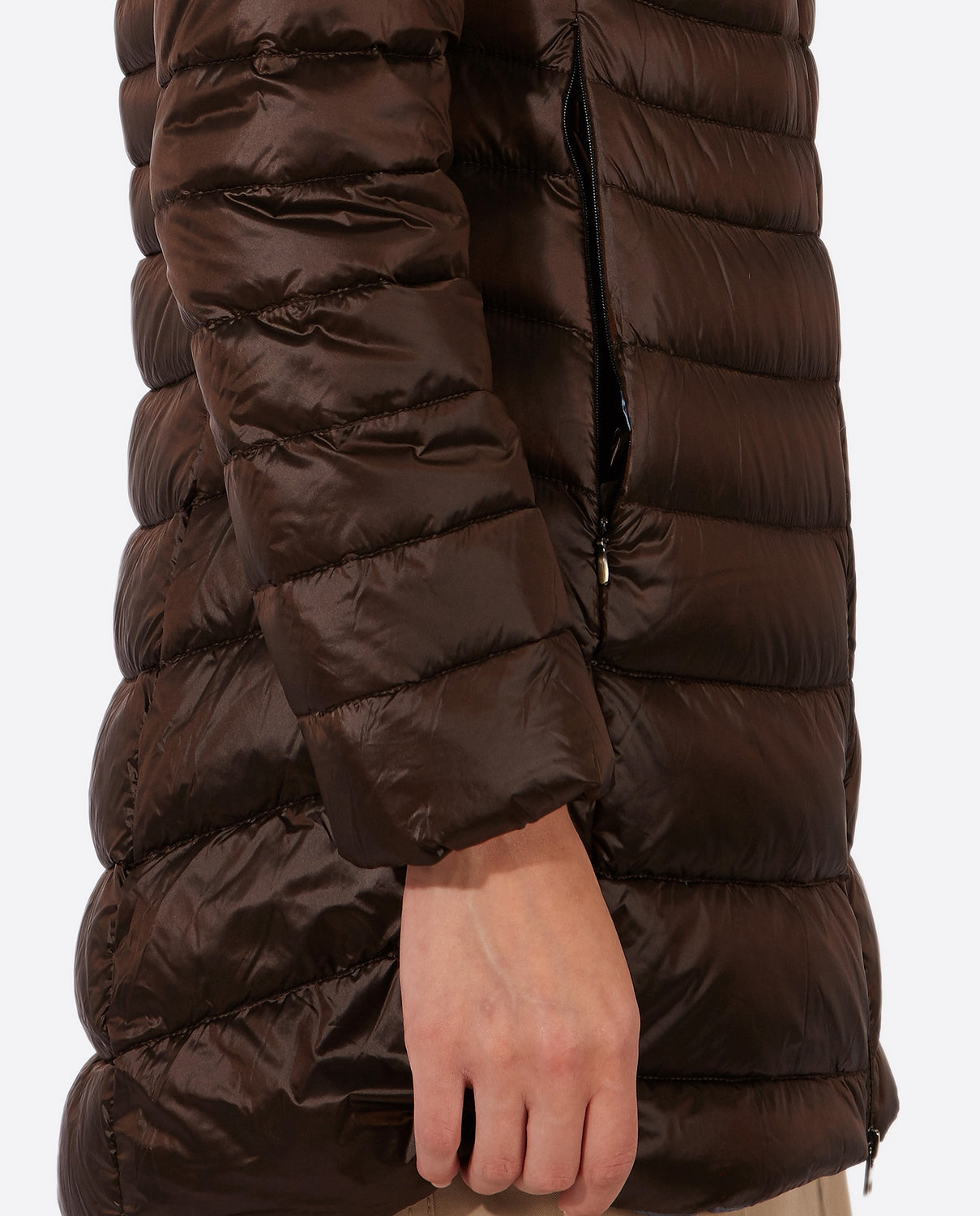Women's down jacket CRIS Moka-Jacket-Henry Arroway-XS-Moka/c-Urbanheer