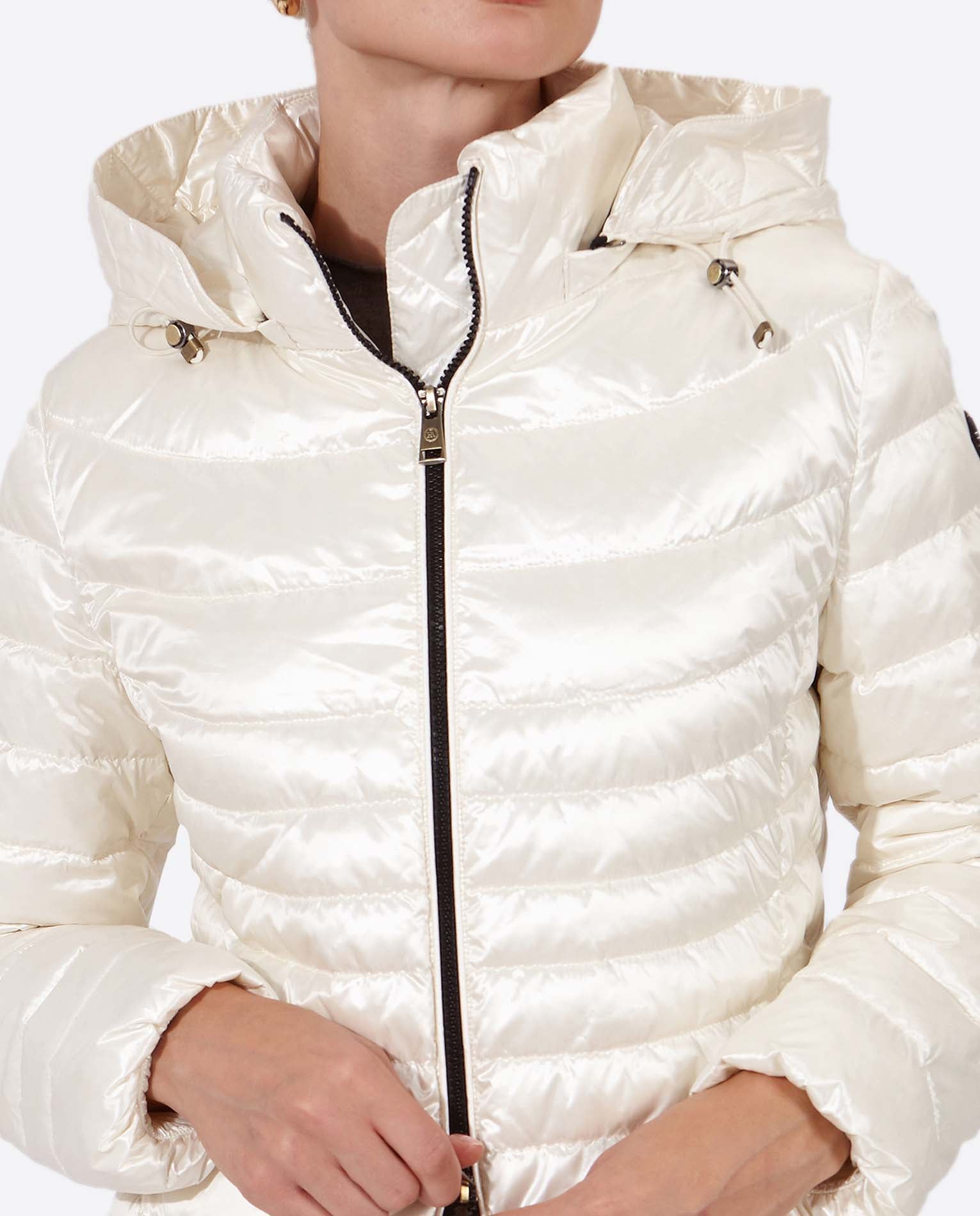 Women's down jacket CRIS Nacre-Jacket-Henry Arroway-XS-Nacre-Urbanheer