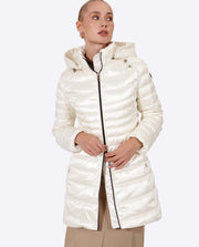 Women's down jacket CRIS Nacre-Jacket-Henry Arroway-XS-Nacre-Urbanheer