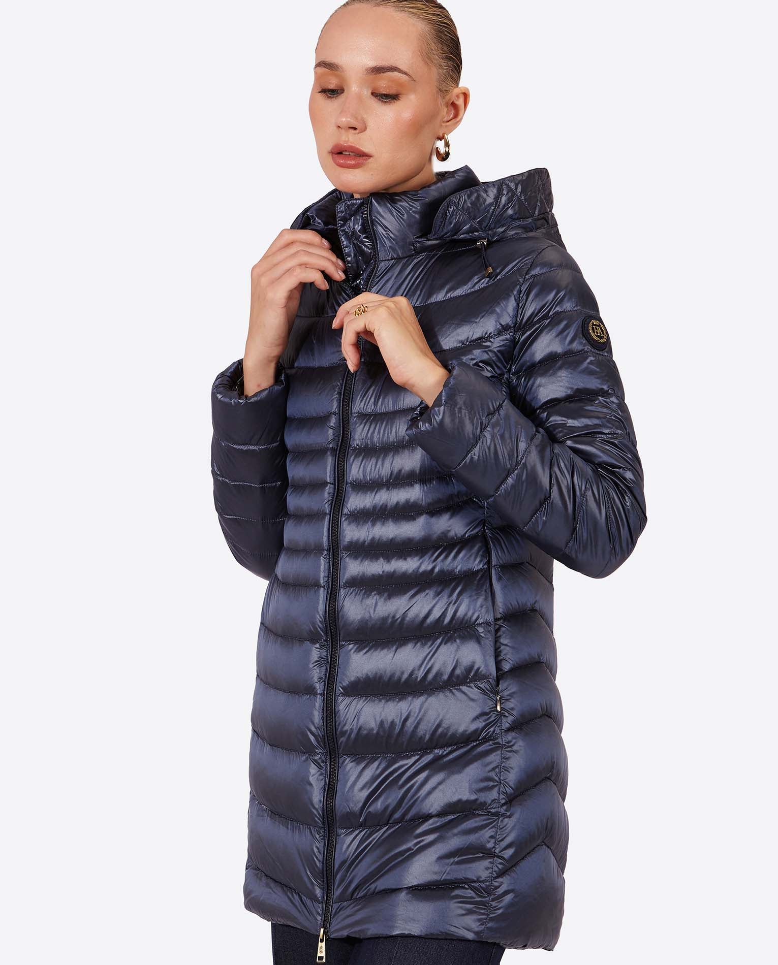 Women's down jacket CRIS Navy-Jacket-Henry Arroway-XS-Navy/c-Urbanheer