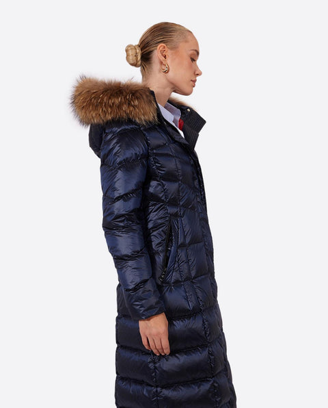 Women's down jacket ECLIPSE-Jacket-Henry Arroway-XS-Midnight Blue-Urbanheer
