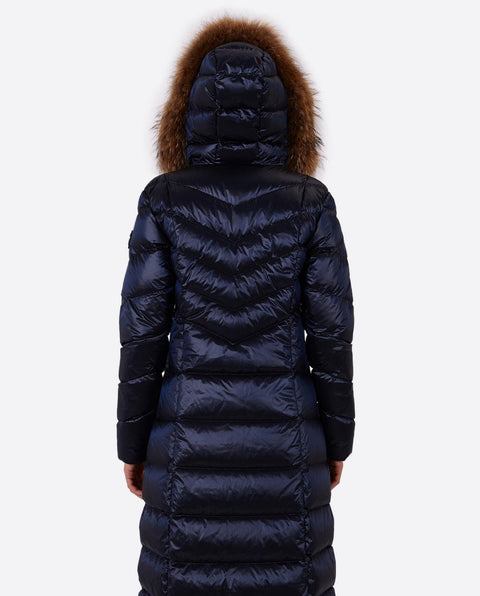Women's down jacket ECLIPSE-Jacket-Henry Arroway-XS-Midnight Blue-Urbanheer