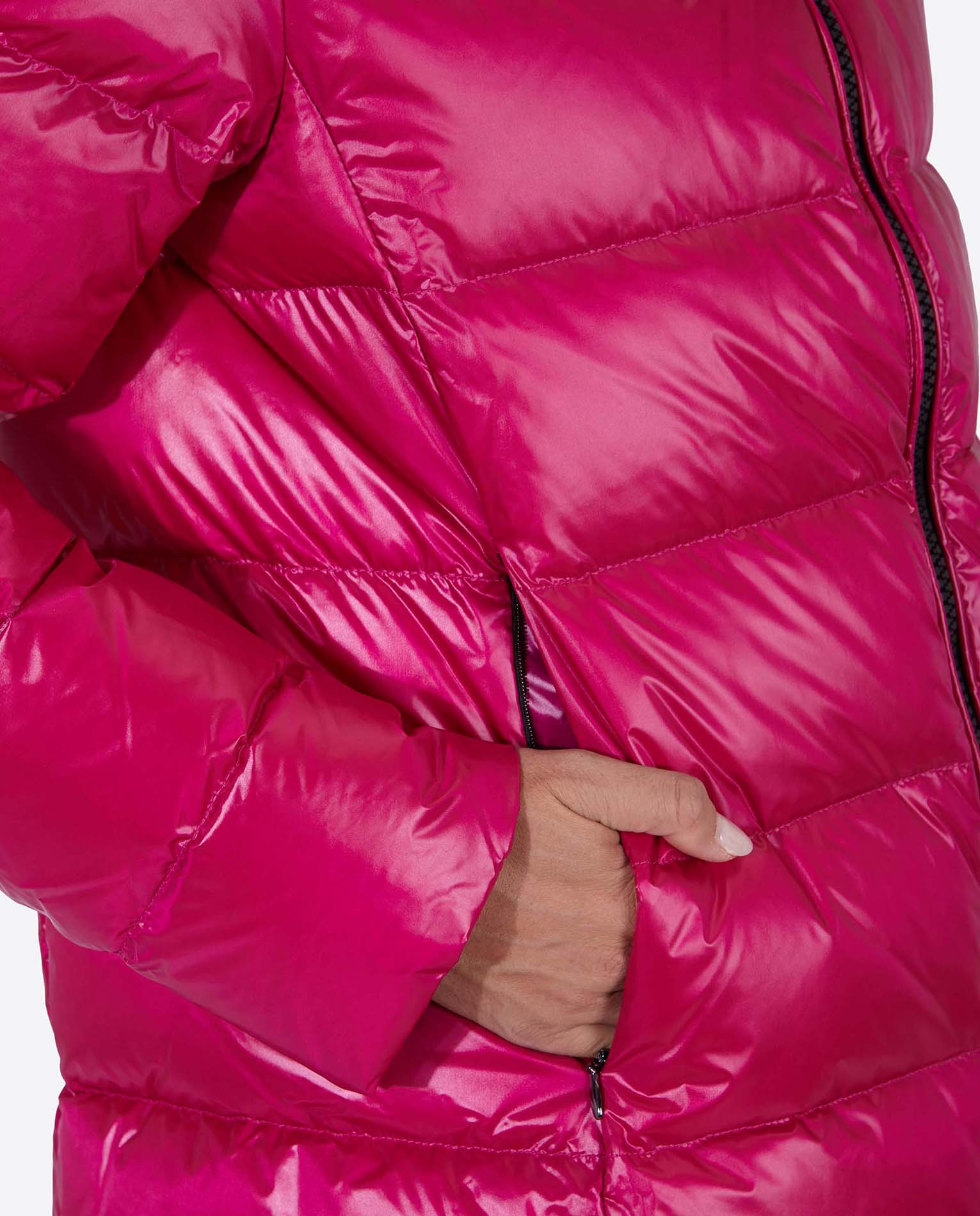Women's down jacket KARINA-I CARDINAL PINK-Jacket-Henry Arroway-XS-CARDINAL PINK/C-Urbanheer