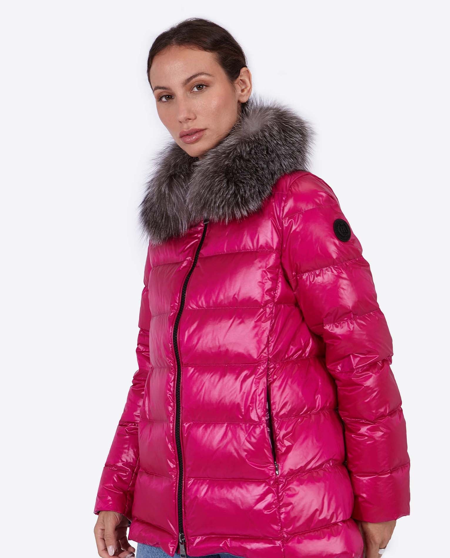 Women's down jacket KARINA-I CARDINAL PINK-Jacket-Henry Arroway-XS-CARDINAL PINK/C-Urbanheer