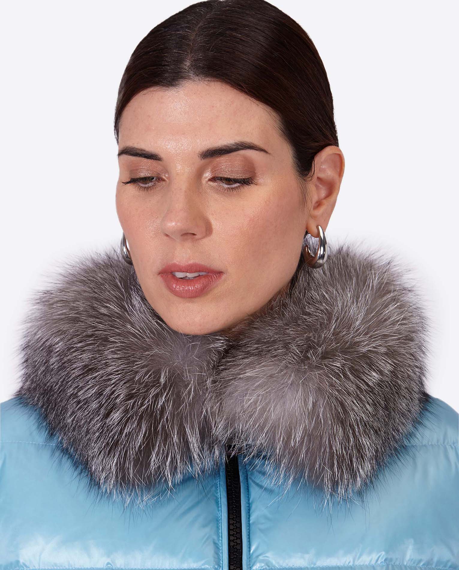 Women's down jacket KARINA-I CRYSTAL BLUE-Jacket-Henry Arroway-XS-Crystal Blue/c-Urbanheer