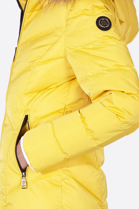 Women's down jacket LENA-N YELLOW-Jacket-Henry Arroway-XS-Yellow/m-Urbanheer