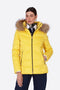 Women's down jacket LENA-N YELLOW-Jacket-Henry Arroway-XS-Yellow/m-Urbanheer