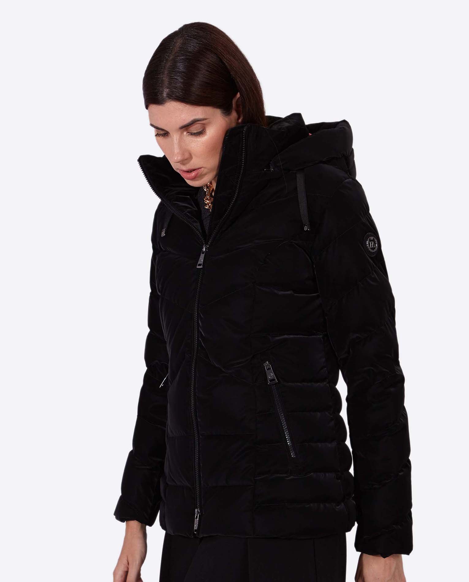 Women's down jacket LENA Negro Goma-Jacket-Henry Arroway-XS-Negro Goma-Urbanheer