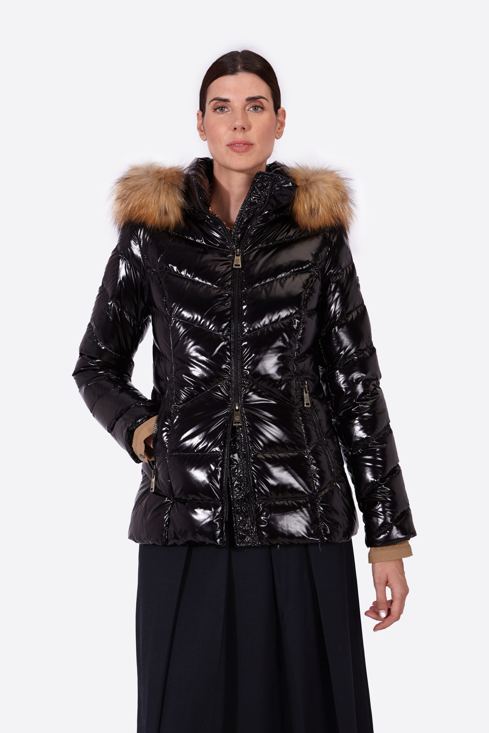 Women's down jacket LENA Negro-Jacket-Henry Arroway-S-Negro/s-Urbanheer