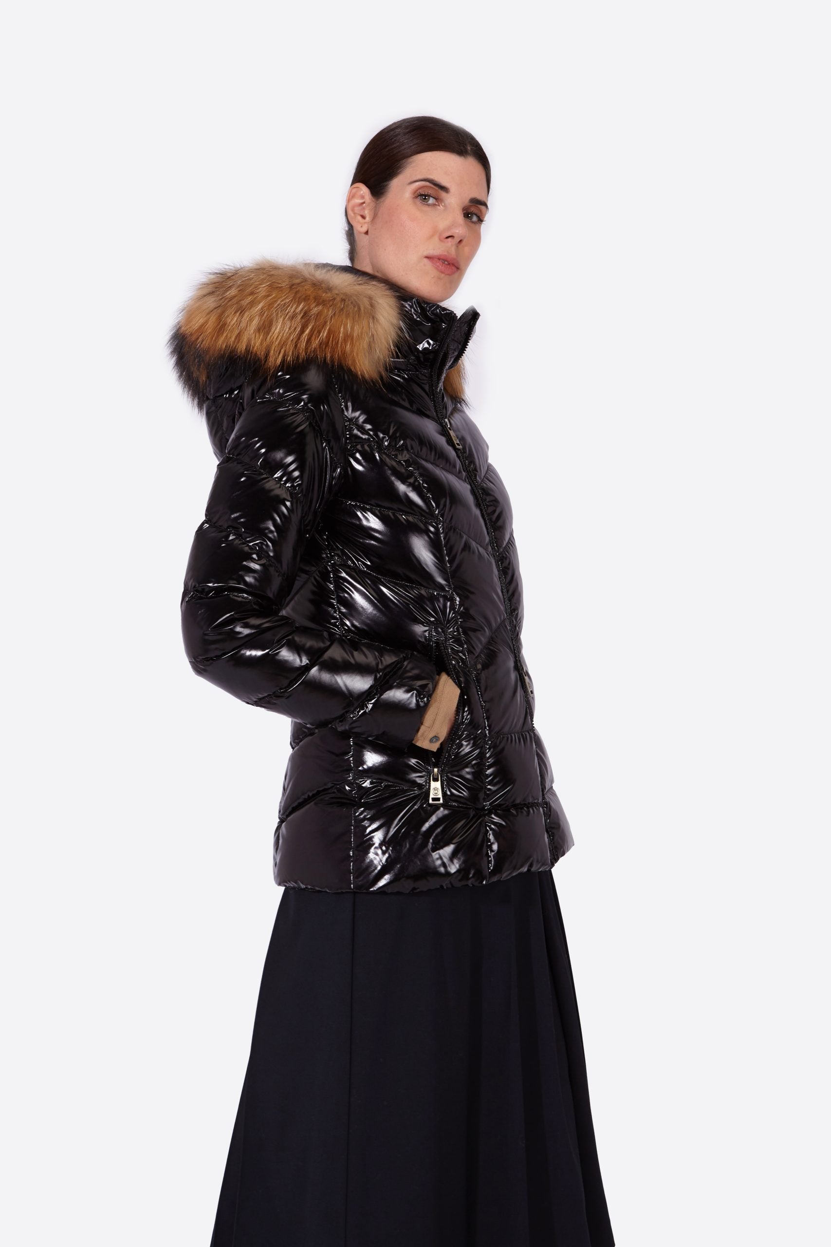 Women's down jacket LENA Negro-Jacket-Henry Arroway-S-Negro/s-Urbanheer