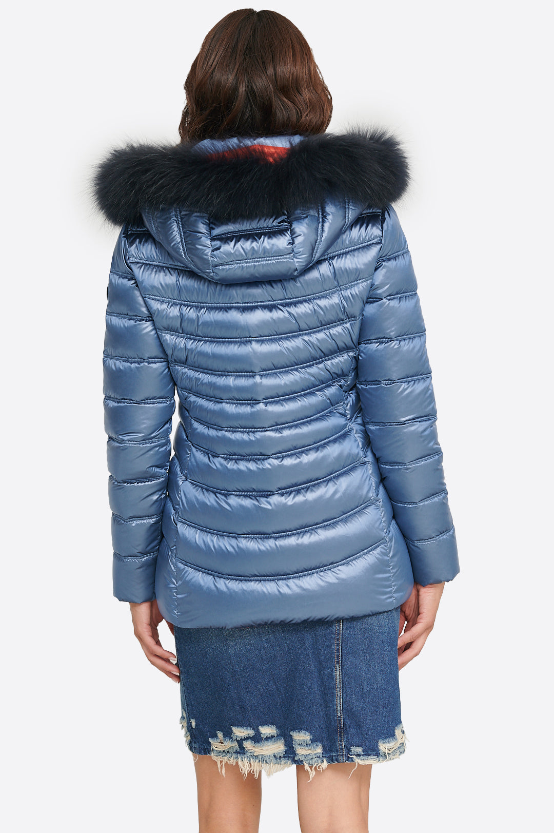 Women's down jacket LION Azul Raf-Jacket-Henry Arroway-XS-Azur Raf-Urbanheer