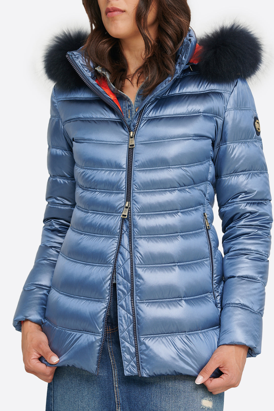 Women's down jacket LION Azul Raf-Jacket-Henry Arroway-XS-Azur Raf-Urbanheer