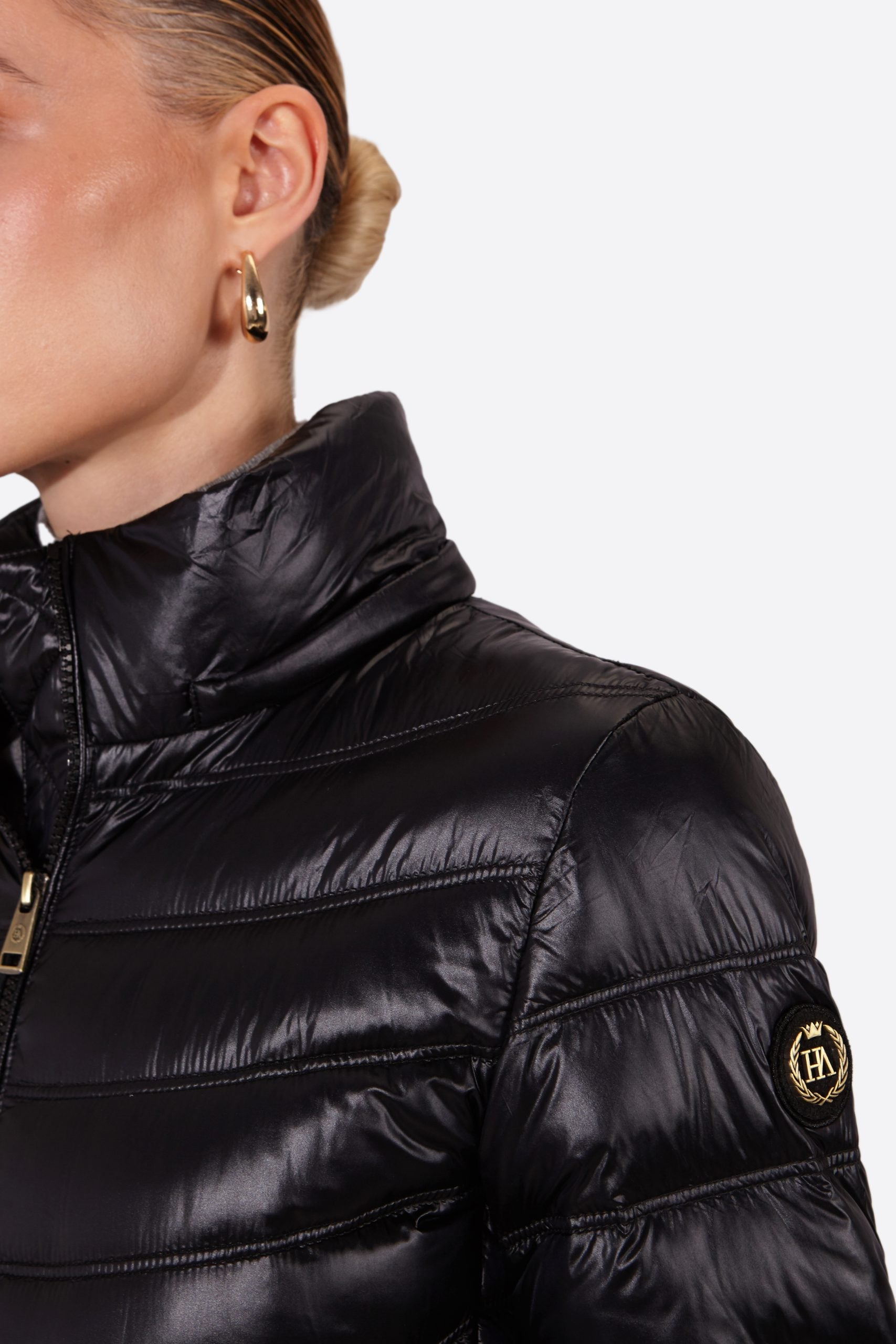 Women's down jacket LION Black-Jacket-Henry Arroway-XS-Black/c-Urbanheer