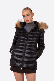 Women's down jacket LION Black-Jacket-Henry Arroway-XS-Black/c-Urbanheer