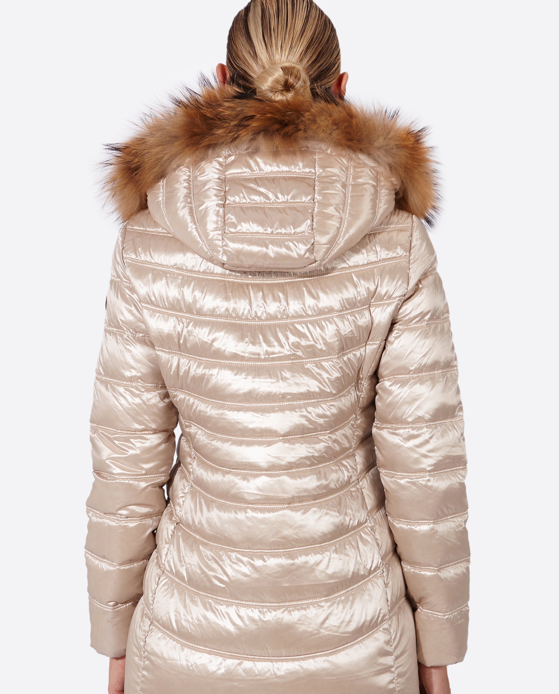 Women's down jacket LION Champagne-Jacket-Henry Arroway-XS-Champagne-1-Urbanheer