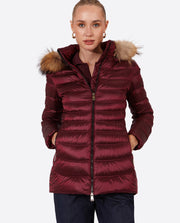 Women's down jacket LION DARK PURPLE-Jacket-Henry Arroway-XS-DARK PURPLE-Urbanheer