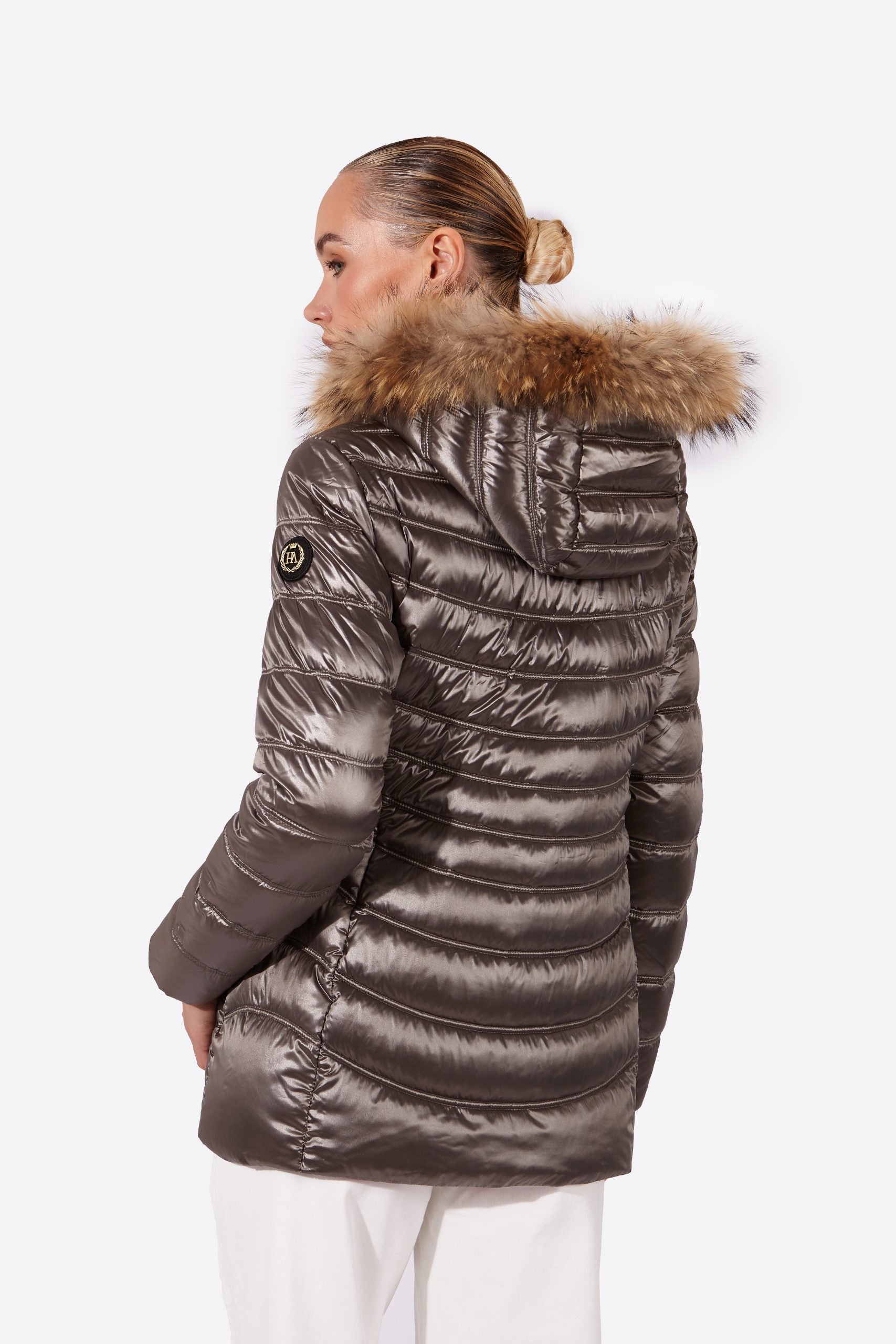 Women's down jacket LION Mink-Jacket-Henry Arroway-XS-Mink-Urbanheer