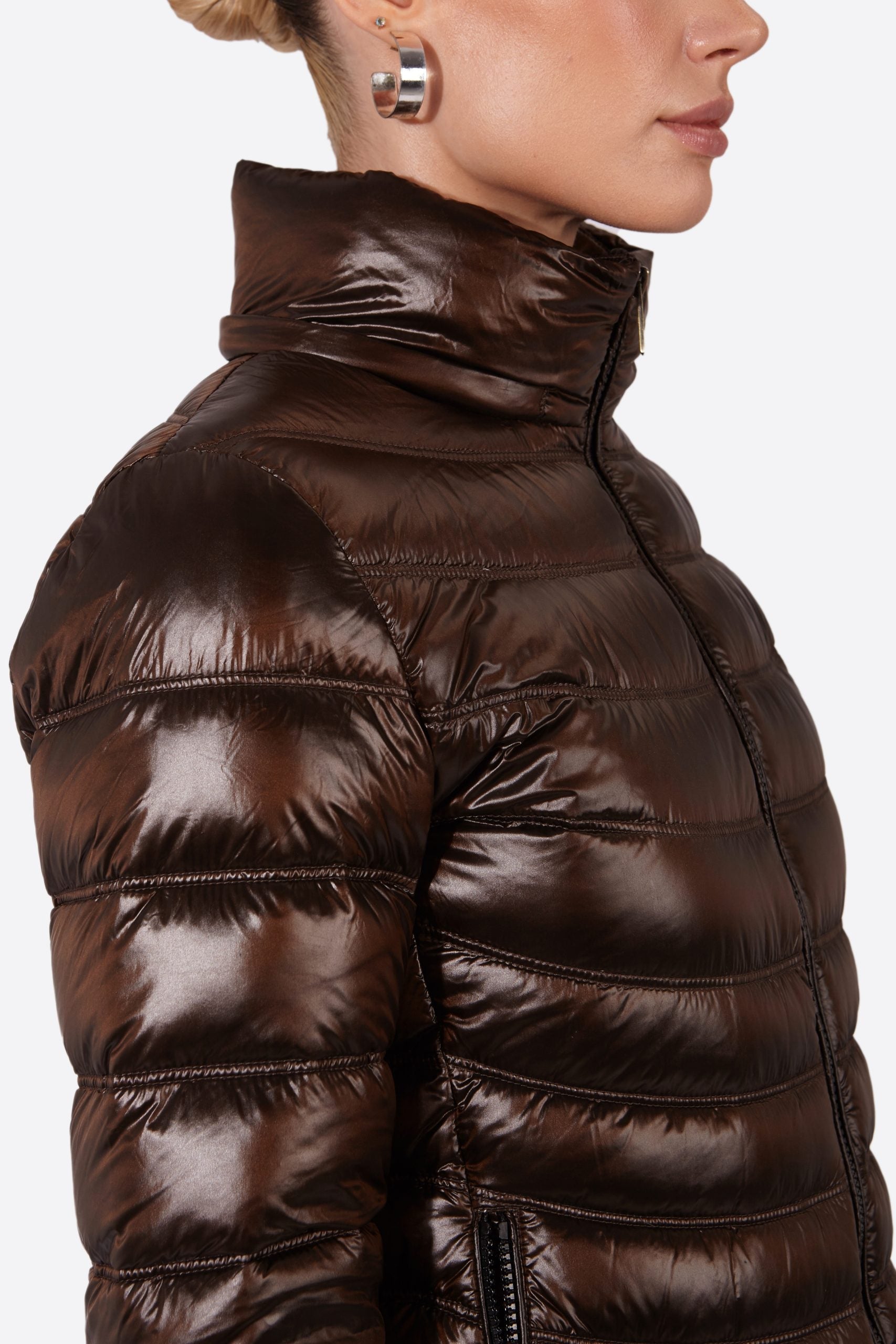 Women's down jacket LION Moka-Jacket-Henry Arroway-XS-Moka/c-Urbanheer