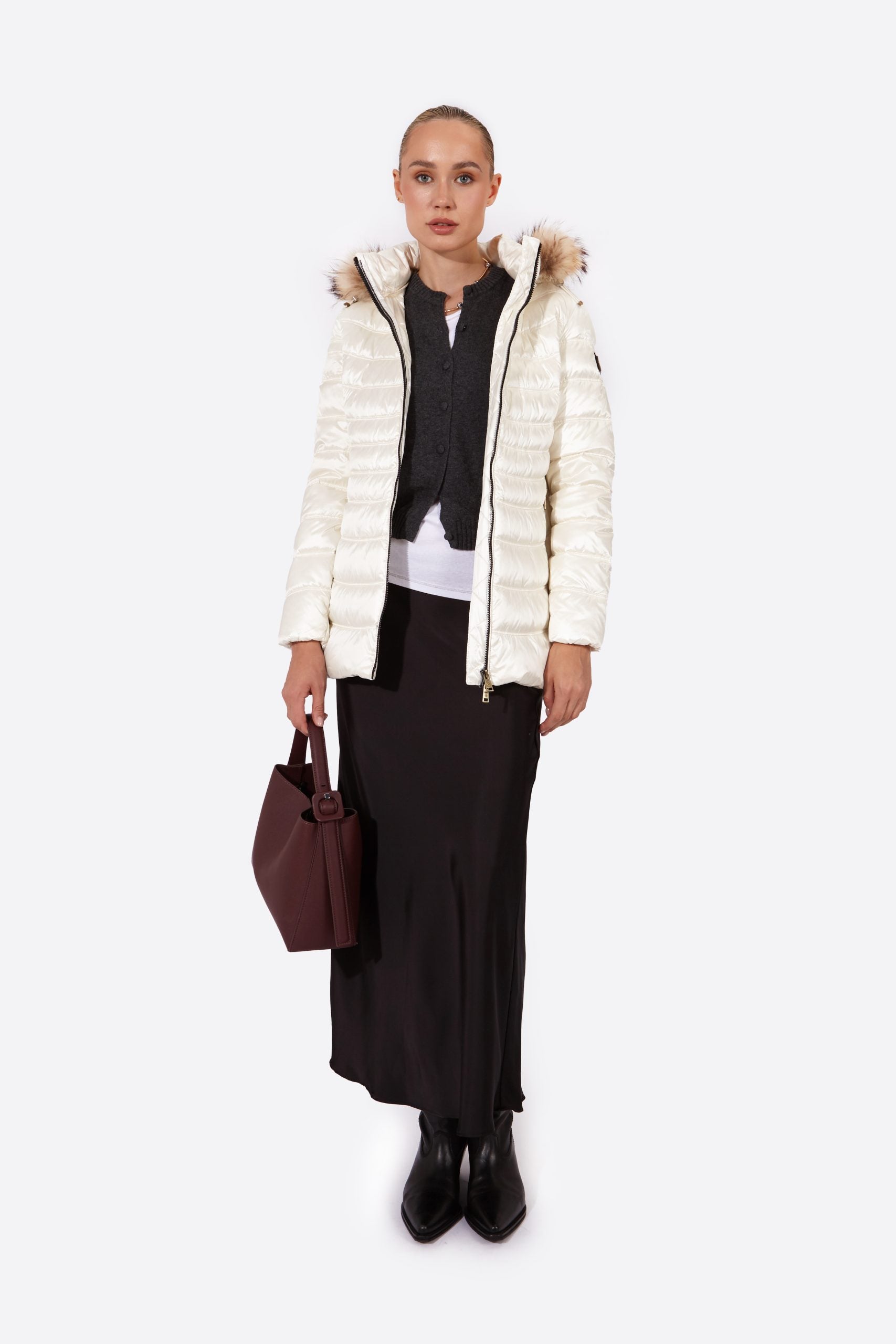 Women's down jacket LION Nacre-Jacket-Henry Arroway-XS-Azur Raf-Urbanheer