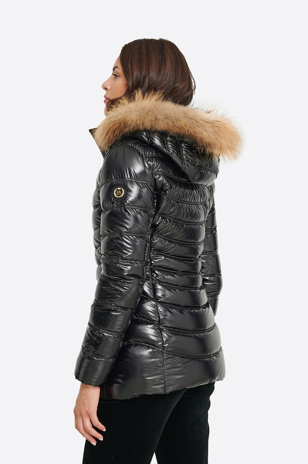 Women's down jacket LION Negro-Jacket-Henry Arroway-XS-Negro/s-Urbanheer