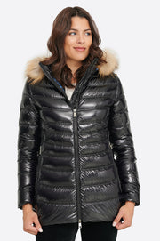 Women's down jacket LION Negro-Jacket-Henry Arroway-XS-Negro/s-Urbanheer