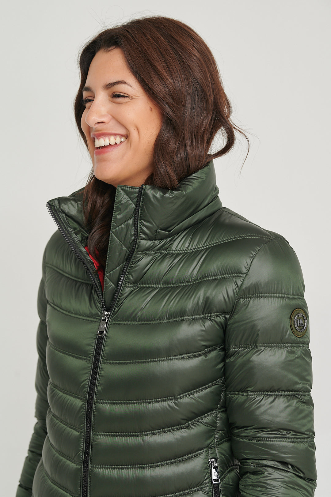 Women's down jacket LION Royal Green-Jacket-Henry Arroway-XS-Royal Green-Urbanheer