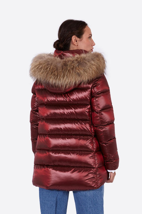 Women's down jacket PRINCESS HERMES-Jacket-Henry Arroway-XS-Hermes-Urbanheer